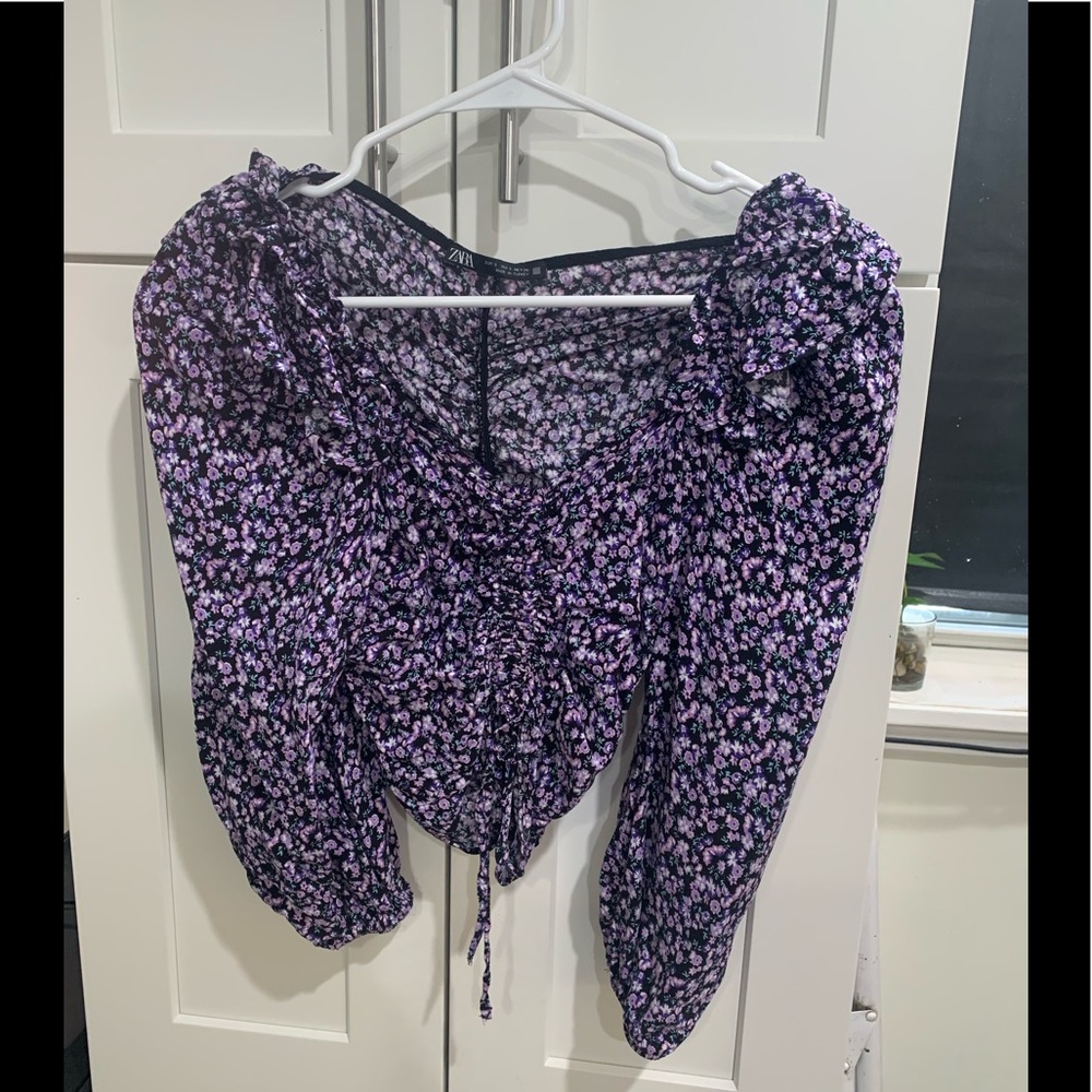 Zara blouse!
